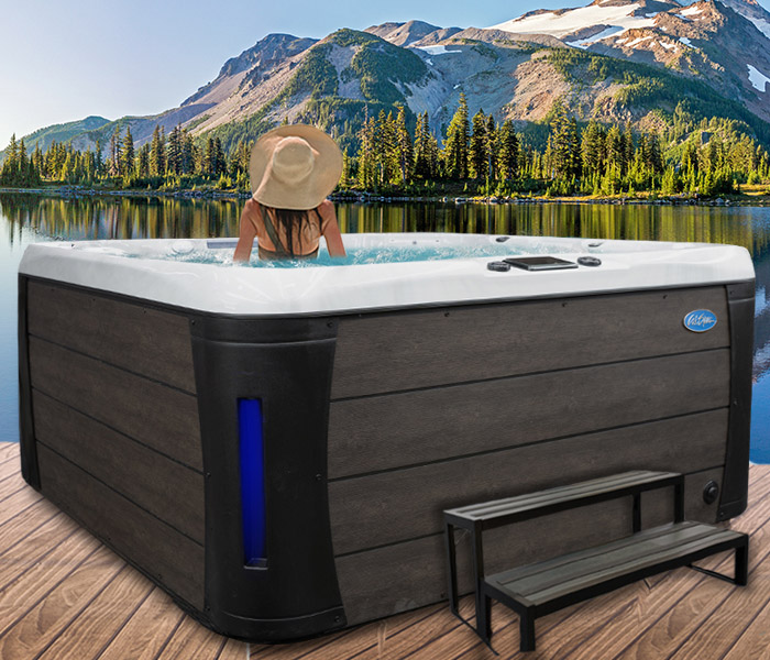 Calspas hot tub being used in a family setting - hot tubs spas for sale Carson City
